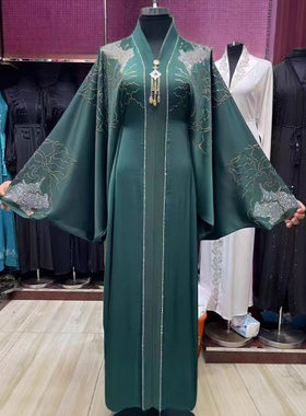 大码女装连衣裙新款长袍女士长裙长款秋女裙子服装服饰秋冬裙