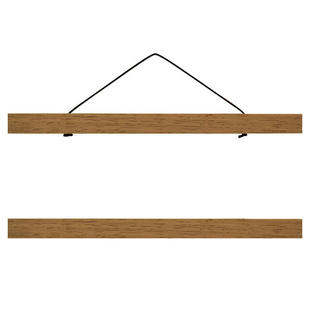 实木磁吸画框装裱挂历夹子可定制挂海报儿童画布挂夹照片画夹