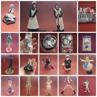 日版正品现货海洋堂Eva绫波丽拳皇高达宇宙战舰美少女扭蛋盒蛋