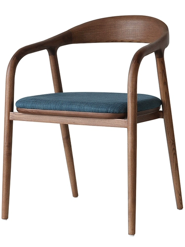 Дизайнерский минималистичный современный японский стульчик для кормления из натурального дерева