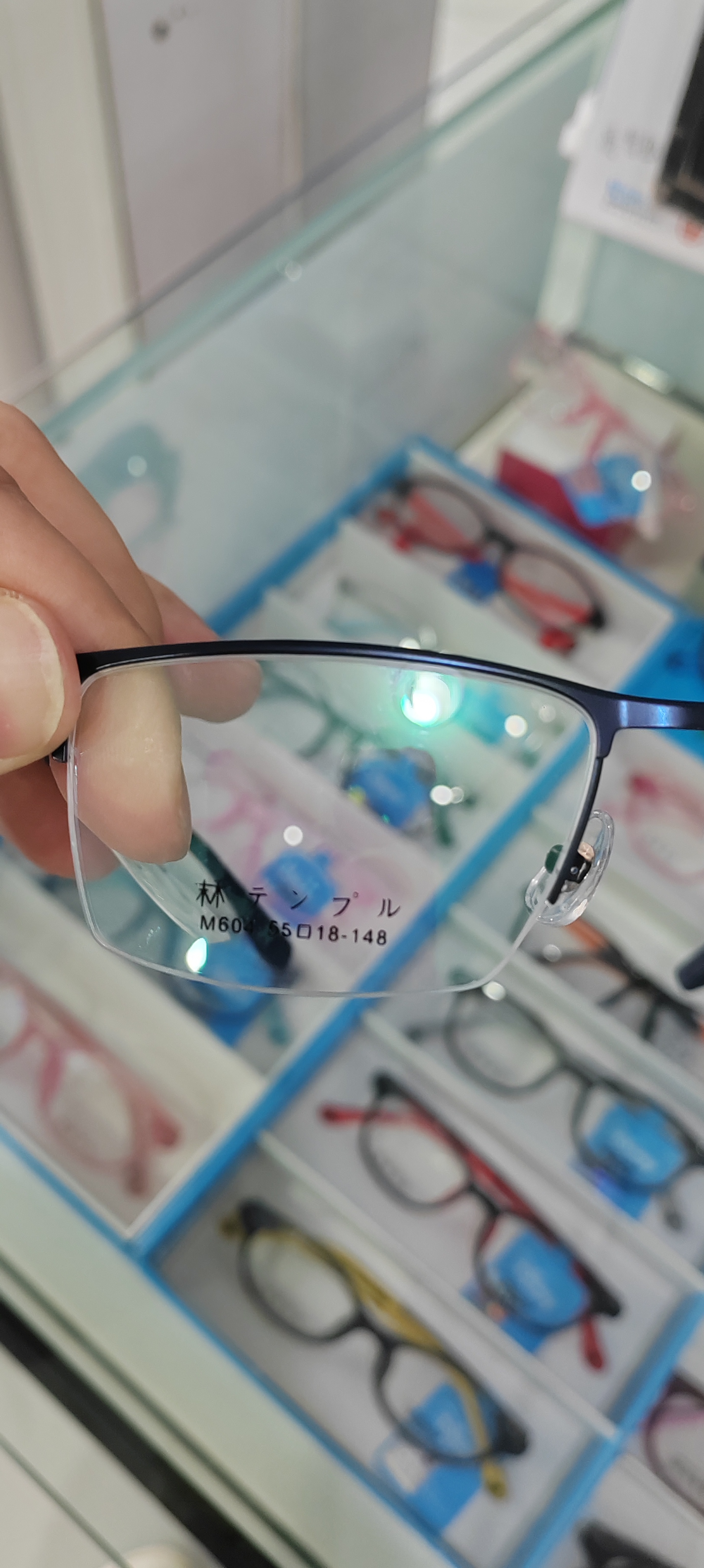 男人帮眼镜末禾眼镜M604C3半框钛架超轻眼镜框架近视