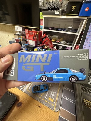 MINIGT 1046  1:64 马自达 Mazda RX-7 (FD3S) RE雨宫 蓝