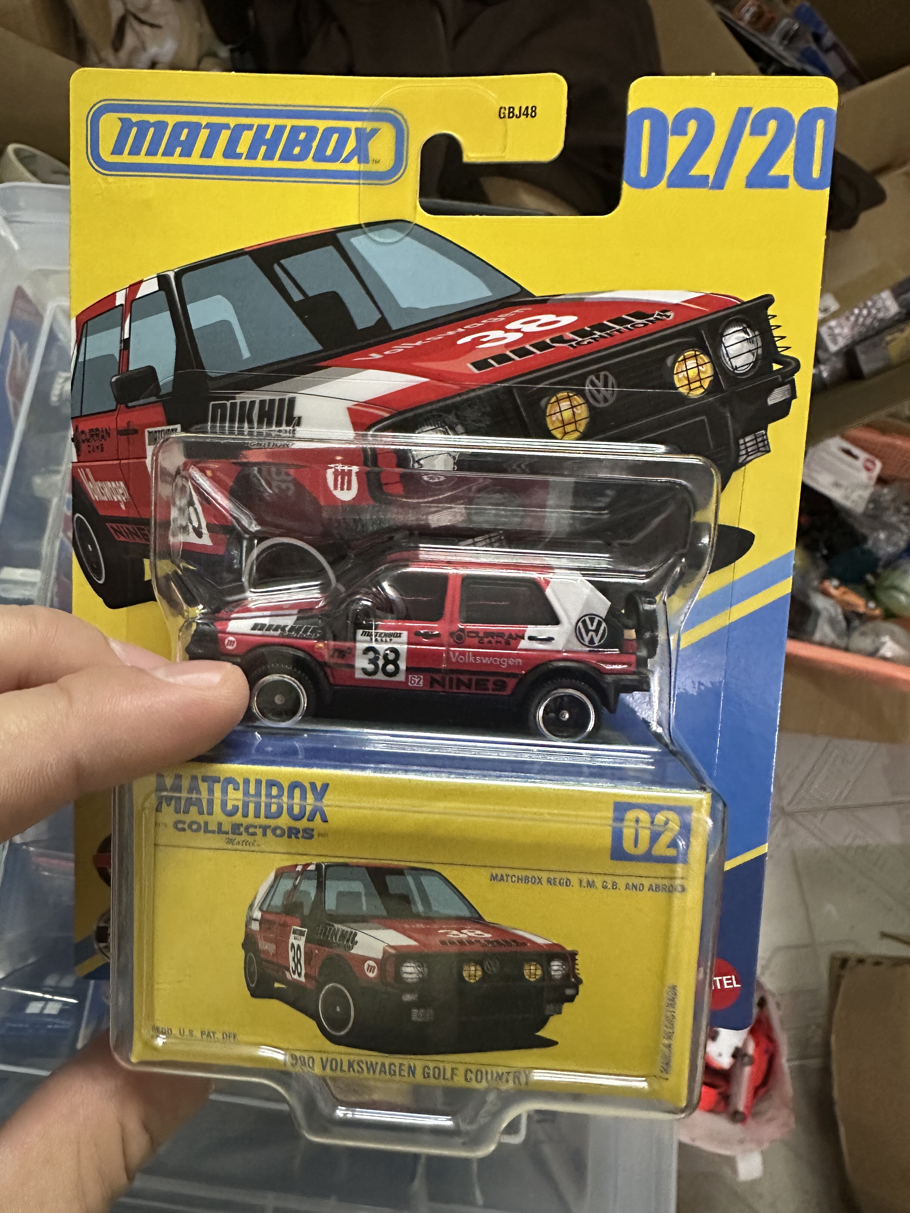 火柴盒 matchbox 合金车模 收藏家 高尔夫