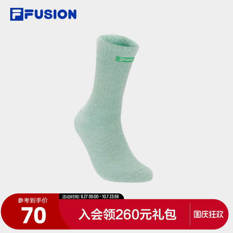 FILAFUSION斐乐女士高腰袜