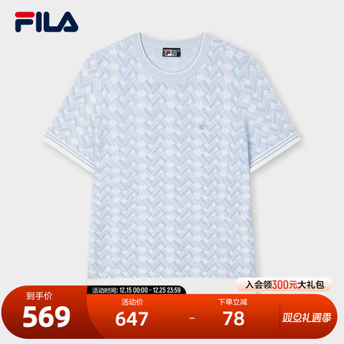女士休闲编织衫FILA斐乐