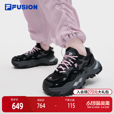FILAFUSION斐乐潮牌跑步鞋