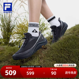 户外鞋 女2025春新款 雪狼鞋 FILA 运动鞋 2代跑步鞋 斐乐官方WOLF