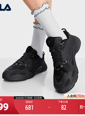 FILA 斐乐官方女鞋BLUR 2025复古运动鞋2025冬季新款休闲鞋慢跑鞋