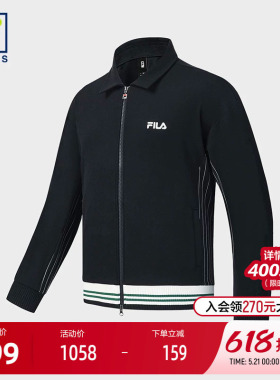 FILA SETTANTA胜利夹克斐乐官方男上衣26夏新款网球运动宽松上衣