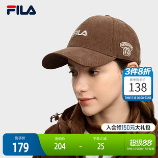 FILA 斐乐官方女帽棒球帽2025冬季新款时尚休闲帽子运动帽遮阳帽