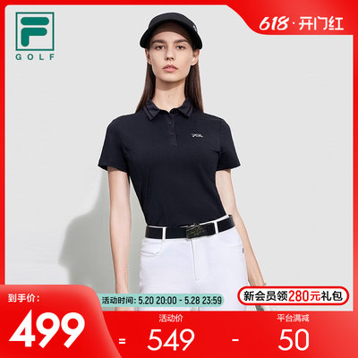 FILA斐乐女子短袖POLO