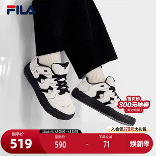 2025冬季 BRACE复古板鞋 斐乐官方女鞋 破界者休闲鞋 运动鞋 新款 FILA