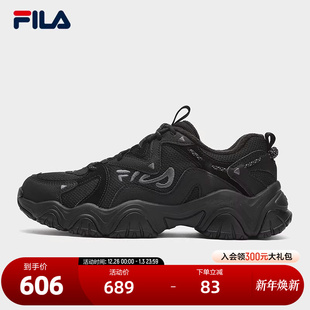 5休闲鞋 WE女鞋 冬加绒保暖猫爪鞋 复古运动鞋 FILA斐乐官方FLUID