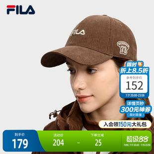 FILA 斐乐官方女帽棒球帽2025冬季新款时尚休闲帽子运动帽遮阳帽