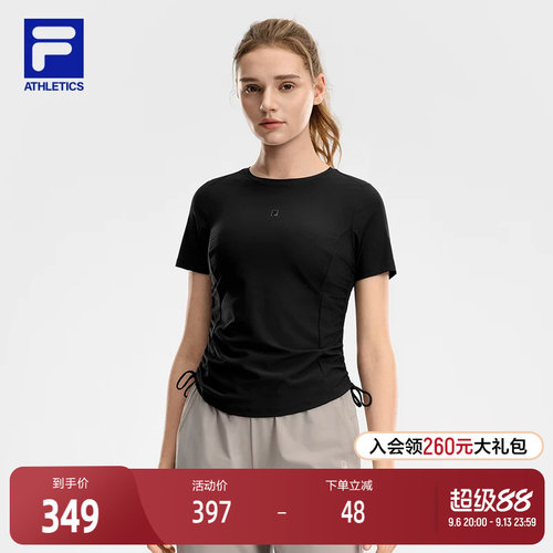 FILA斐乐女子运动短袖T