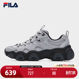 SO老爹鞋 女2026春新款 猫爪7代南方版 FILA 休闲鞋 斐乐官方FLUID