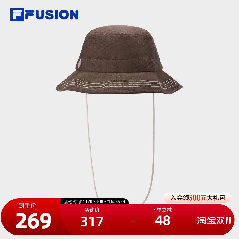 FILAFUSION斐乐潮牌圆帽