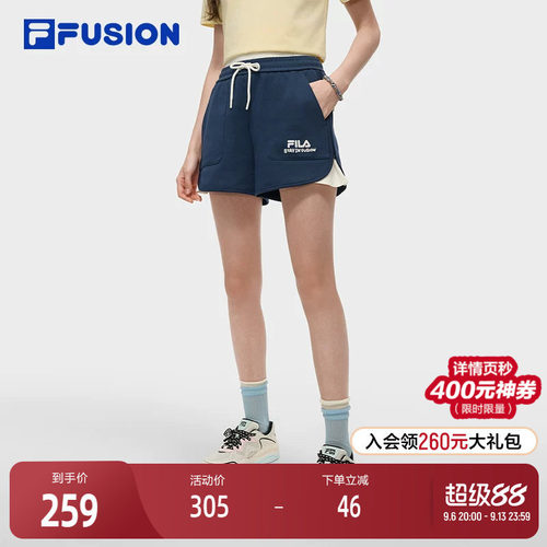 FILAFUSION斐乐女子短裤