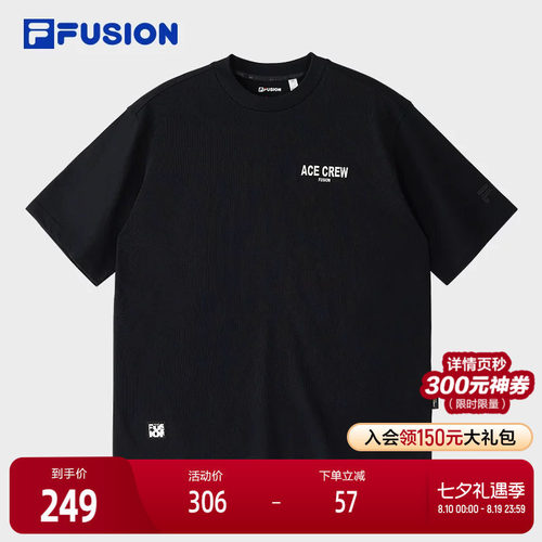 FILAFUSION斐乐男子短袖T