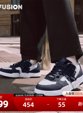 FILA 斐乐官方男鞋GEOMETRY滑板生活鞋2025冬季新款几何鞋休闲鞋