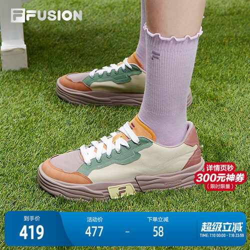 FILAFUSION斐乐女子休闲帆布鞋