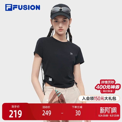 FILAFUSION斐乐女子短袖T