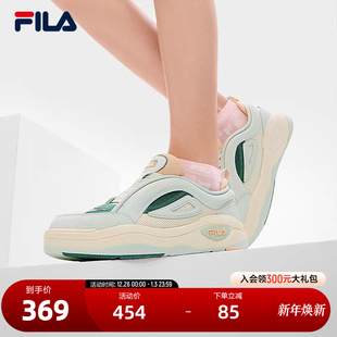 2复古板鞋 MIX 2024秋季 舞动鞋 FILA 2运动鞋 斐乐官方女鞋