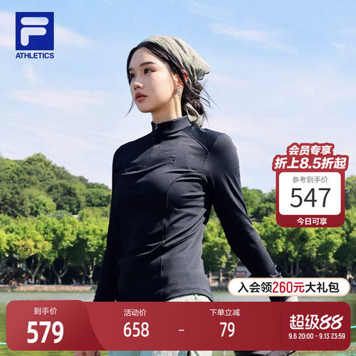 FILA斐乐女子针织长袖上衣
