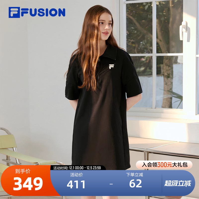 FILAFUSION斐乐女士针织连衣裙