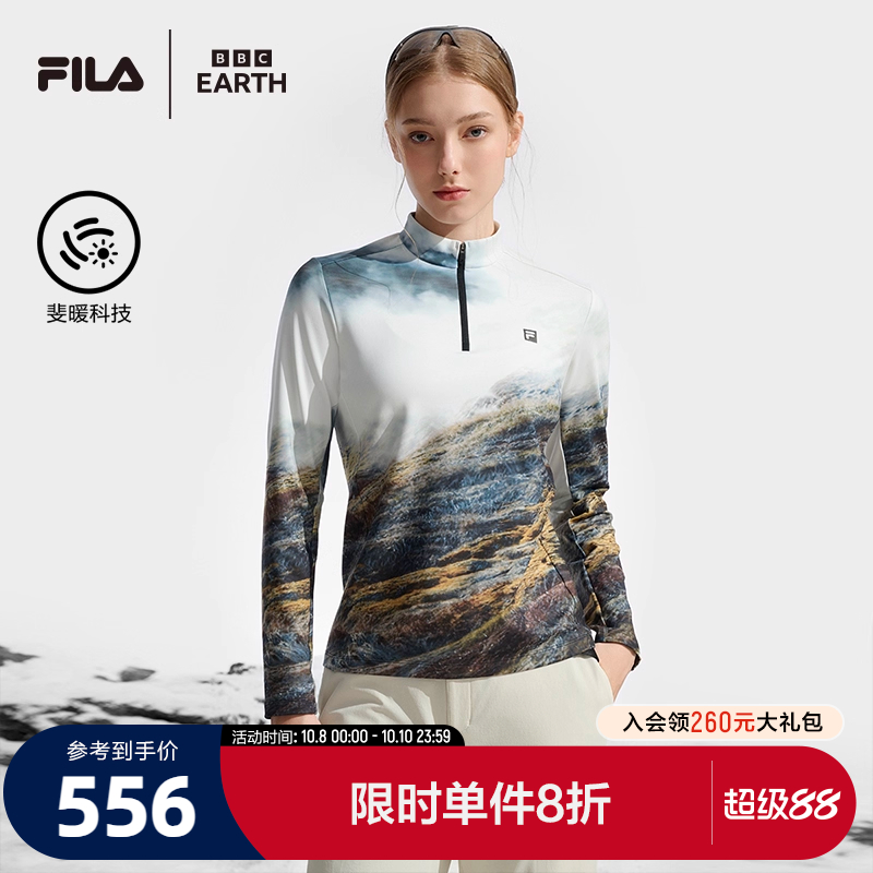 FILA斐乐女士针织长袖上衣