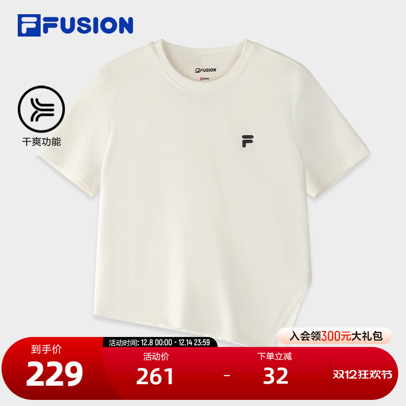 FILAFUSION斐乐男子短袖T
