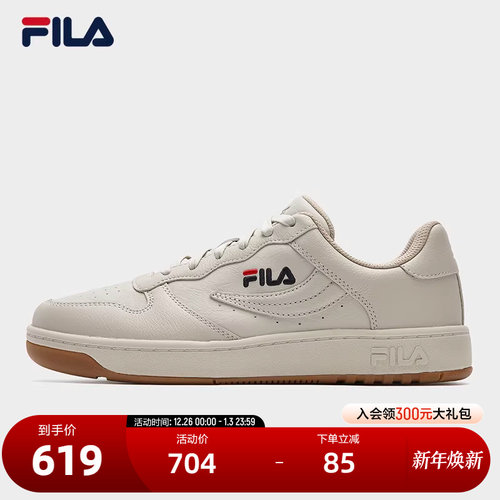 FILA 斐乐官方女鞋FX-100 摩登板鞋2025冬季新款时尚休闲鞋运动鞋