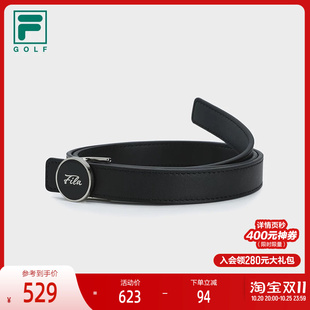 FILA 斐乐官方女子腰带2025秋季新款高尔夫运动简约精致小巧皮带