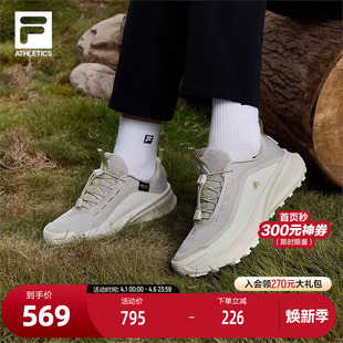 运动鞋 FILA斐乐官方女鞋 跑步鞋 2025春新款 SPD LYNX山猫3代户外鞋