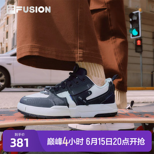 FILA 斐乐官方女鞋GEOMETRY滑板生活鞋2025冬季新款几何鞋休闲鞋