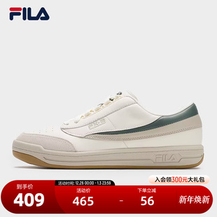 易烊千玺同款 2025年春新款 FILA斐乐官方男鞋 2刀锋板鞋 板鞋