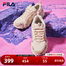 休闲鞋 FILA斐乐女运动休闲鞋 轻便跑步鞋 透气软底老爹鞋 欧客漫冬季