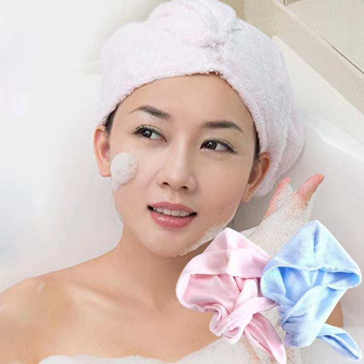 友澜竹纤维干发帽 正品 100%竹纤维 超强吸水快速干法抗菌 张家界