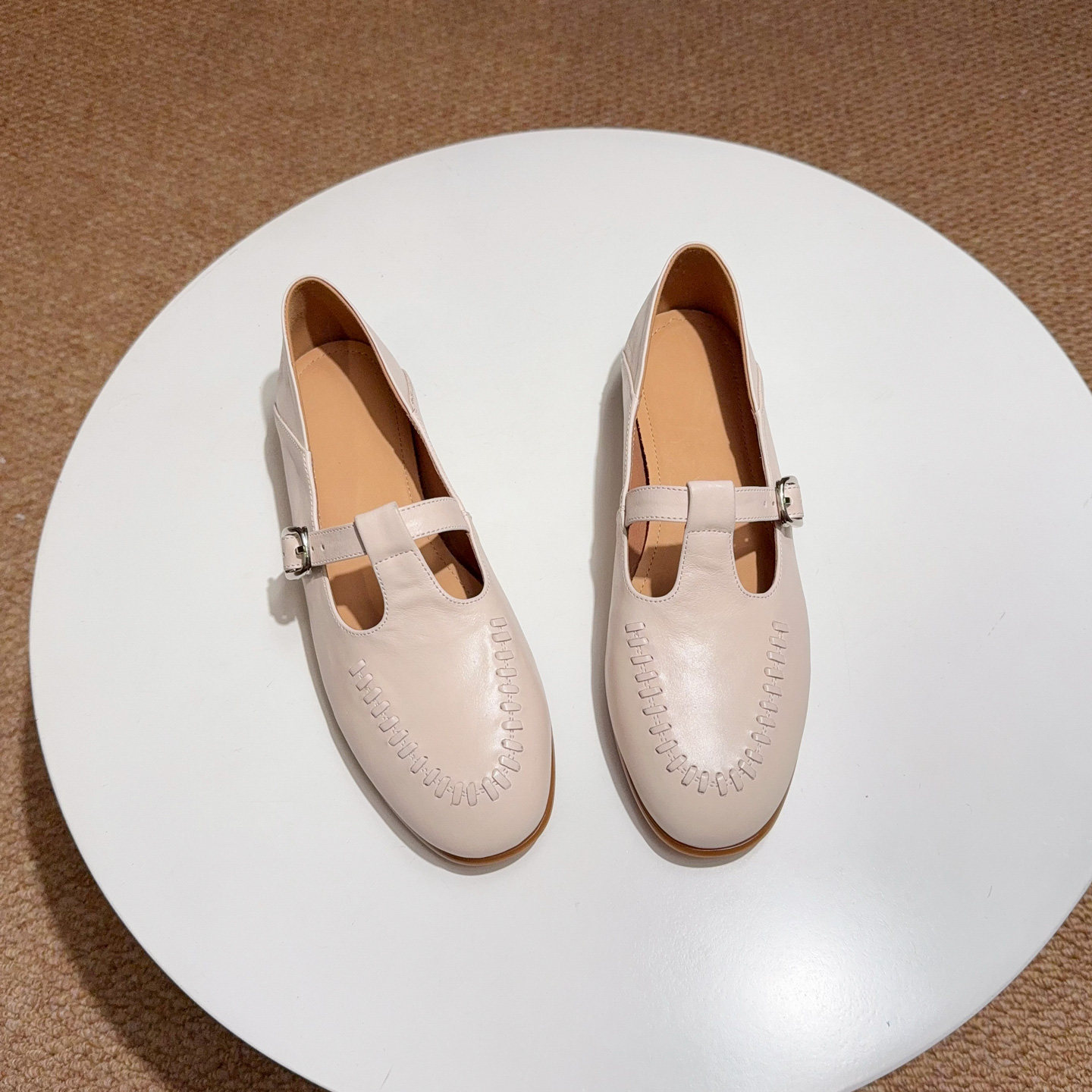 2026新款春季法式复古玛丽珍鞋女软皮软底t字带白色低跟深口单鞋,女鞋,玛丽珍鞋,淘宝优惠券,粉丝福利购,淘宝优惠卷