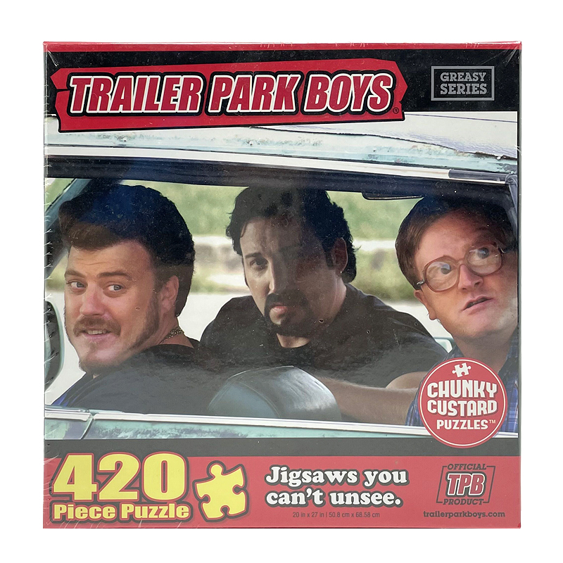 chunky custard 电影拖车公园男孩剧照人物图案成人解压拼图420片