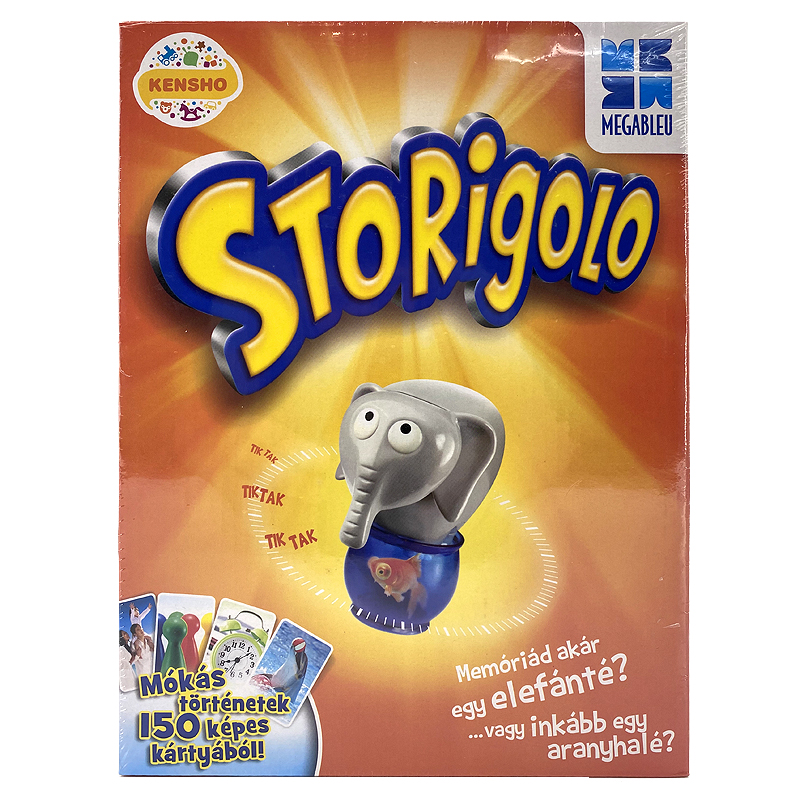 Megableu Storigolo德国原版故事接龙卡牌桌游家庭亲子互动游戏