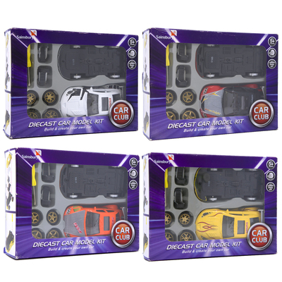 SAINSBURY'S合金汽车模型DIY工具零部件自行组合改装拼装儿童玩具