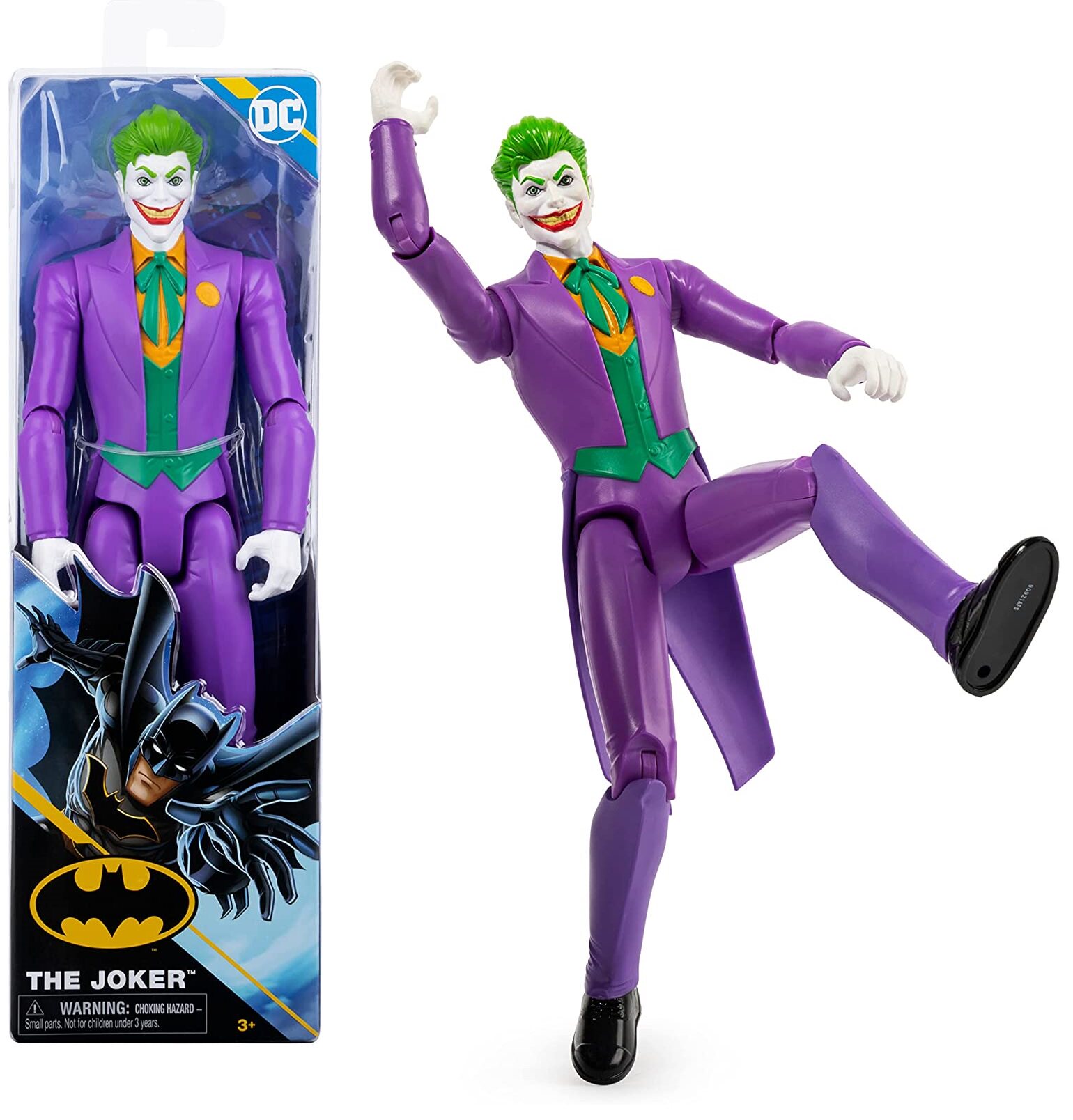 现货DC Comics The Joker蝙蝠侠电影动作玩偶小丑关节可动手办