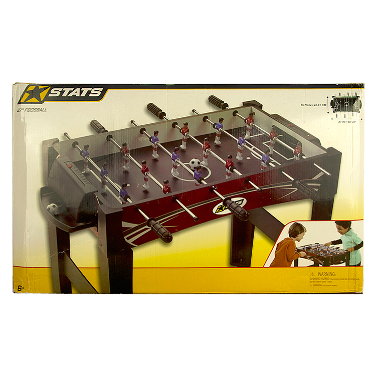 STATS foosball儿童桌上足球游戏 实木带底座27