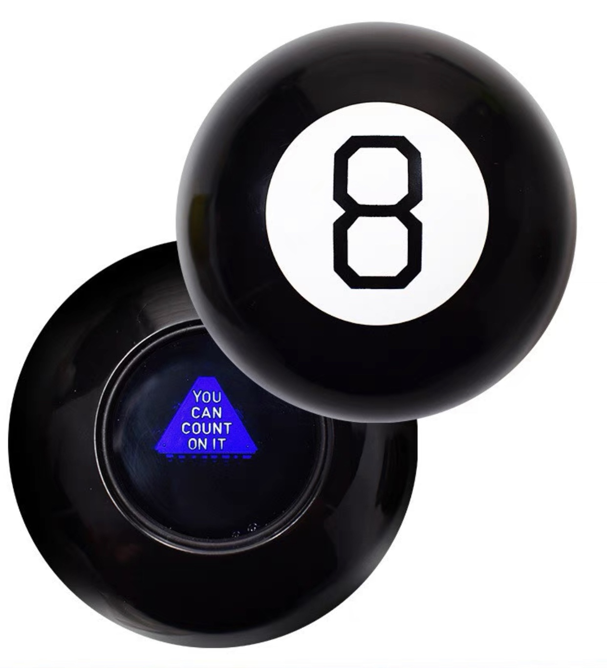 MATTEL美泰MAGIC 8 BALL主意决策推算答案问答魔术道具互动魔法球