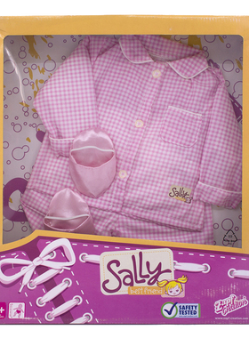 Zapf 夏芙SALLY智比仿真娃娃63cm配件睡衣长裤居家衣服装拖鞋套装