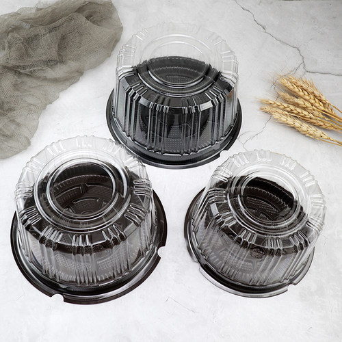 圆形迷你戚风胚慕斯a014蛋糕盒