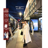 安妮不火 老钱风长外套 微胖大码 彼得堡中长款 风衣女2025秋冬新款