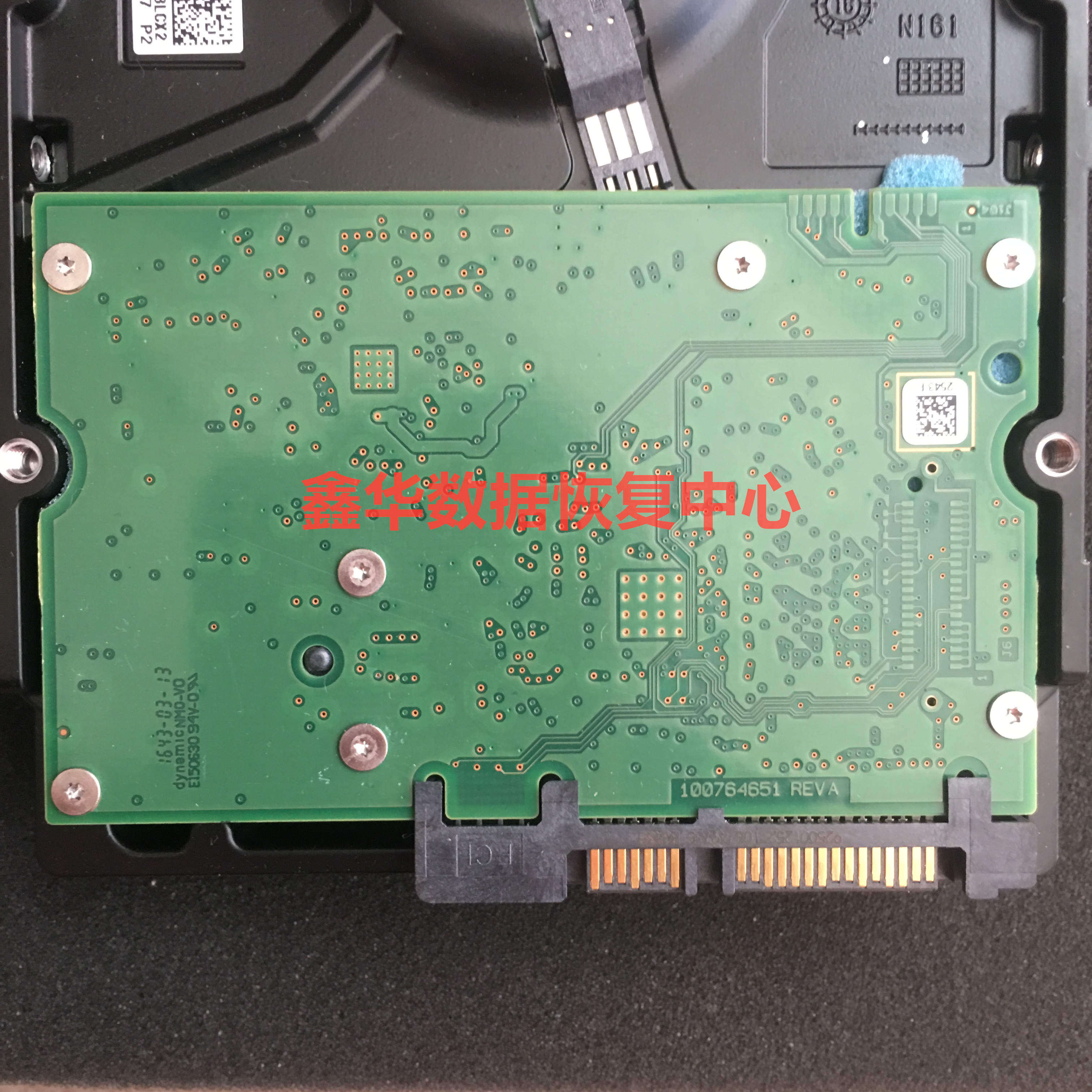 希捷 3.5 台式机硬盘电路板 板号 100764651  rev a