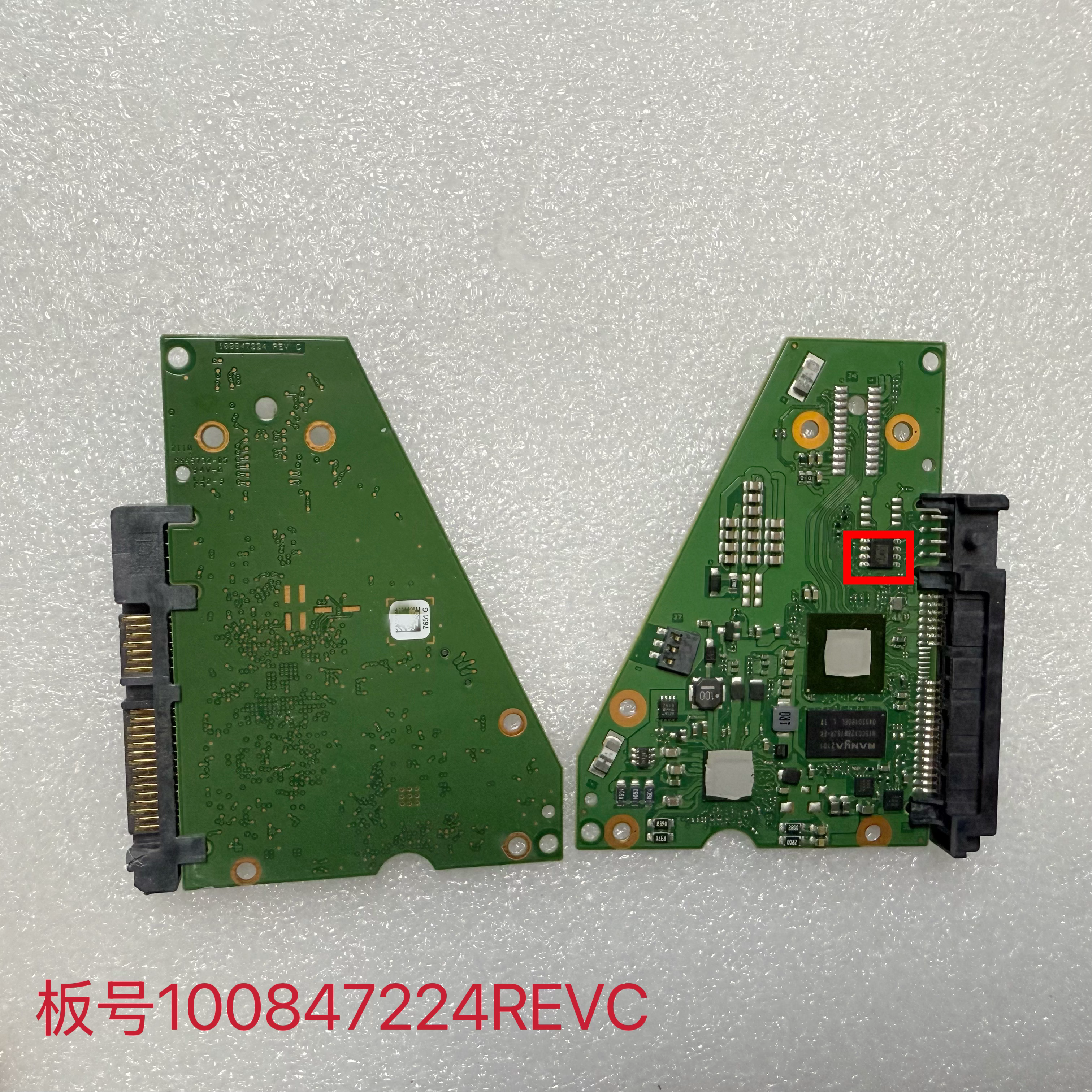 希捷电路板硬盘板号100847224 ＲE VC